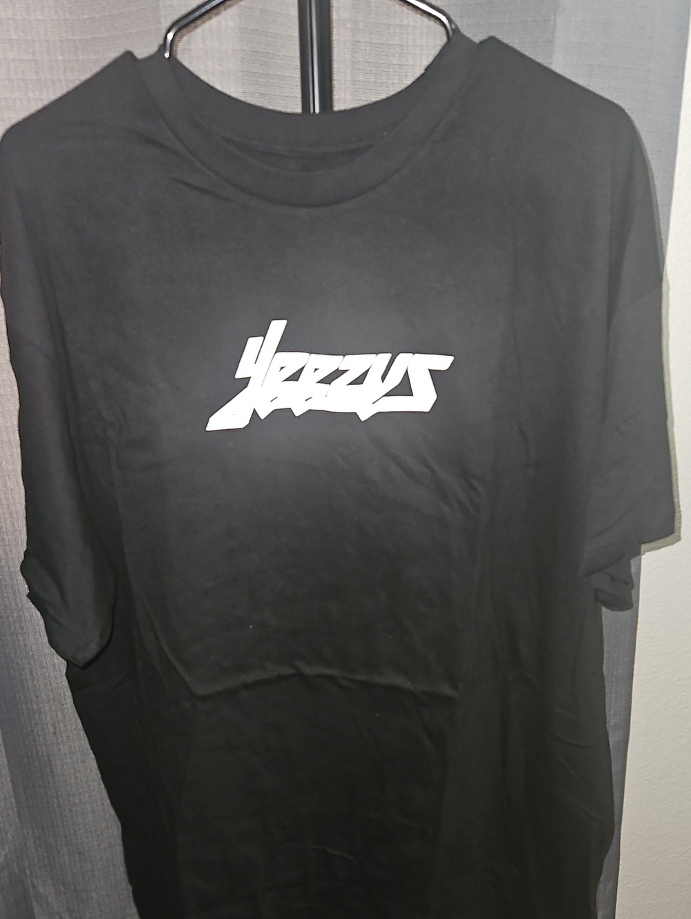 Yeezy Black Tee with White Logo - Short Sleeve - NWOT AUTHENTIC XL